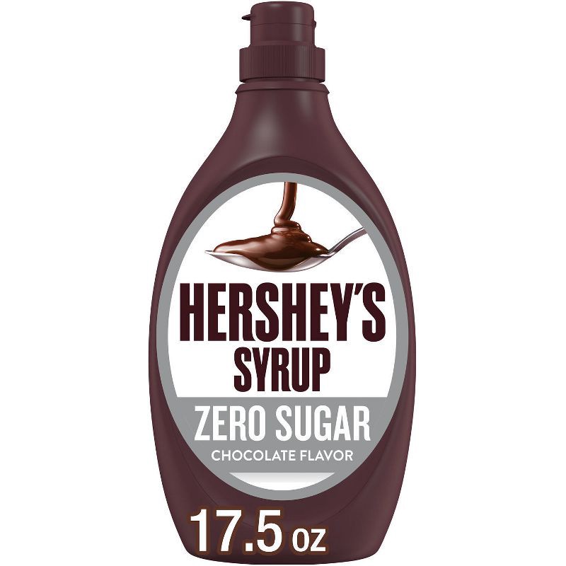 slide 1 of 8, Hershey's Sugar Free Chocolate Syrup - 17.5oz, 17.5 oz