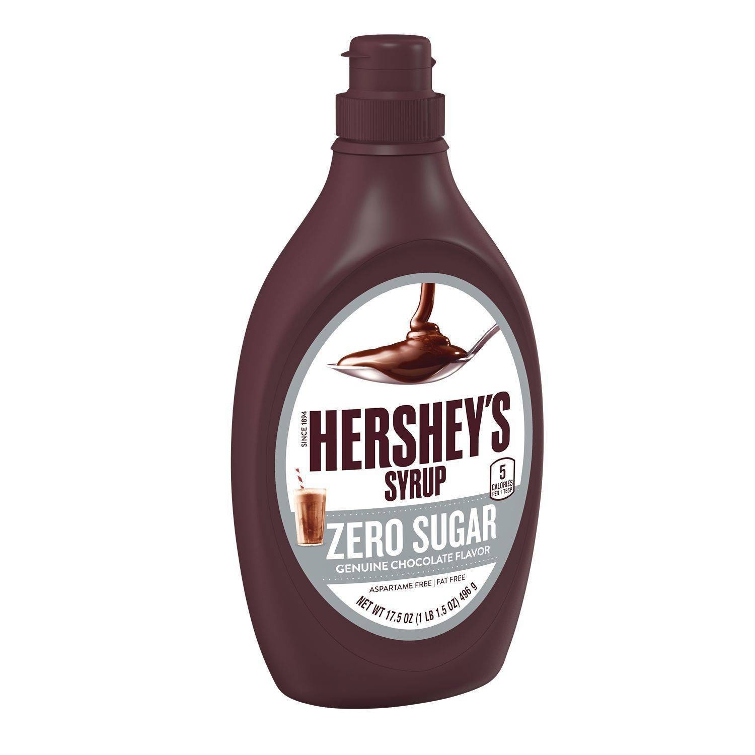 slide 1 of 3, Hershey's Sugar Free Chocolate Syrup - 17.5oz, 17.5 oz