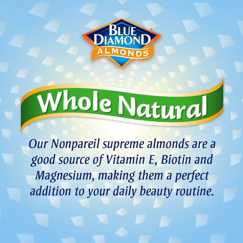 slide 3 of 5, Blue Diamond Almonds Whole Natural - 12oz, 12 oz