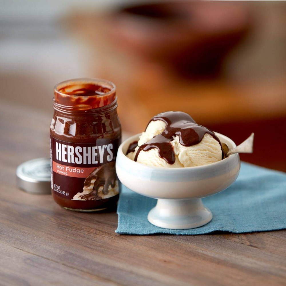 slide 2 of 5, Hershey's Hot Fudge Topping, 12.8 oz