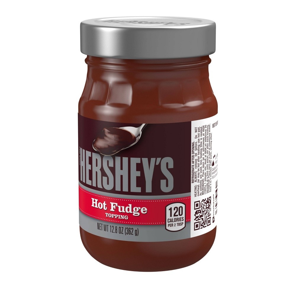 slide 4 of 5, Hershey's Hot Fudge Topping, 12.8 oz