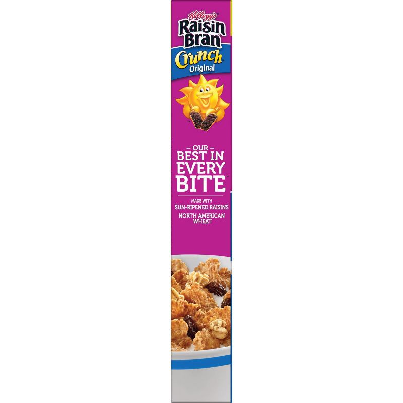 slide 6 of 14, Kellogg's Raisin Bran Crunch Cereal - 20.7oz, 20.7 oz