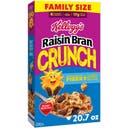 Kellogg's Raisin Bran Crunch Cereal - 20.7oz: Low Fat, Whole Grain