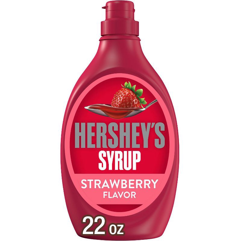 slide 1 of 8, Hershey's Strawberry Syrup - 22oz, 22 oz