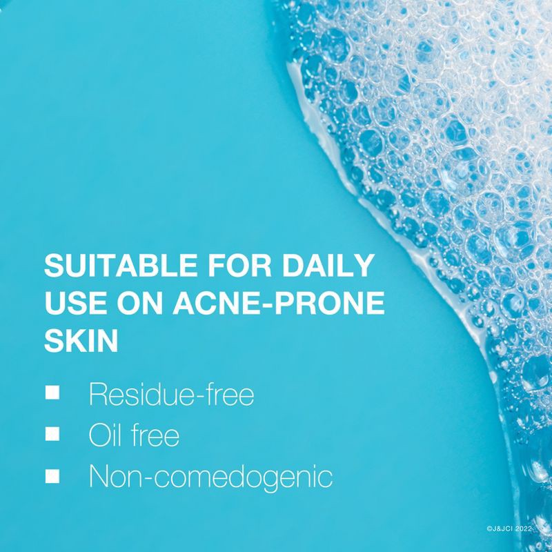slide 7 of 9, Neutrogena Oil-Free Salicylic Acid Acne Fighting Face Wash - 9.1oz, 9.1 oz