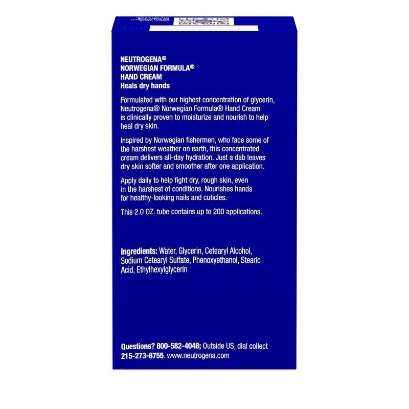 slide 8 of 9, Neutrogena Norwegian Formula Hand Cream for Dry and Rough Hands - Fragrance Free - 2oz, 2 oz