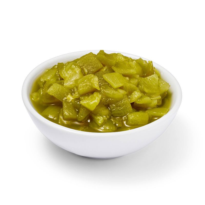 slide 2 of 3, Mild Diced Green Chiles - 7oz - Market Pantry™, 7 oz