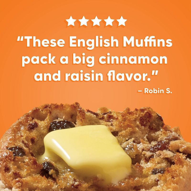 slide 8 of 8, Thomas' Cinnamon Raisin English Muffins - 13oz/6ct, 6 ct; 13 oz