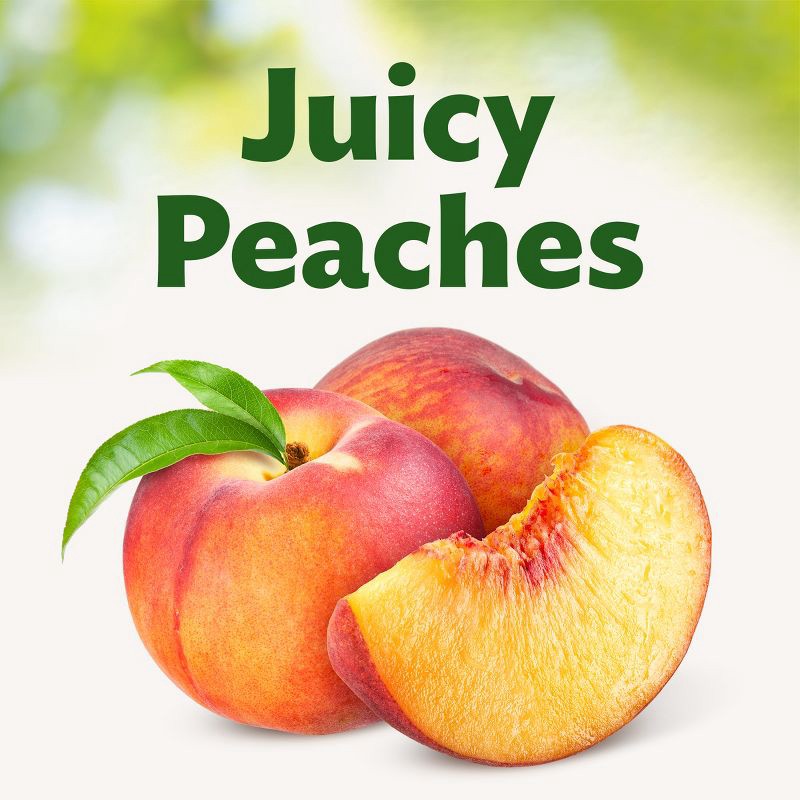 slide 3 of 6, Del Monte Yellow Cling Peach Slices in 100% Real Fruit Juice 15oz, 15 oz