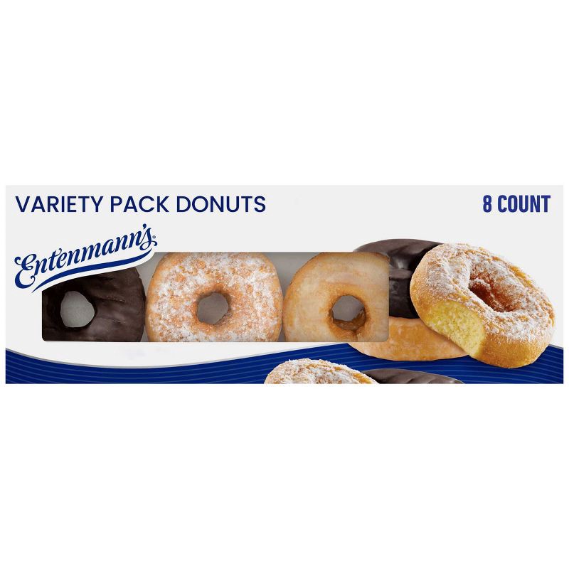 slide 8 of 10, Entenmann's Classic Variety Donuts - 15oz/8ct, 8 ct; 15 oz
