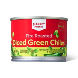 Mild Diced Green Chiles - 4oz - Market Pantry™