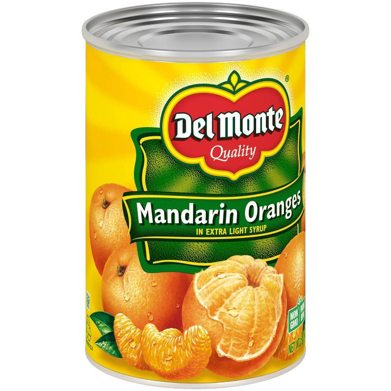 slide 2 of 3, Del Monte Mandarin Oranges in Light Syrup 15oz, 15 oz