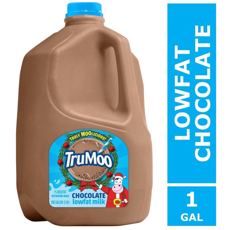 slide 3 of 9, TruMoo 1% Chocolate Milk - 1gal, 1 gal