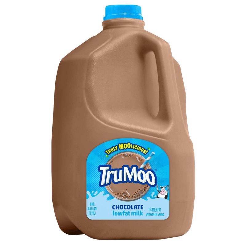 slide 1 of 9, TruMoo 1% Chocolate Milk - 1gal, 1 gal