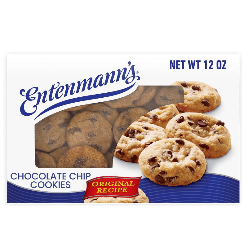 slide 1 of 11, Entenmann's Chocolate Chip Cookies - 12oz, 12 oz