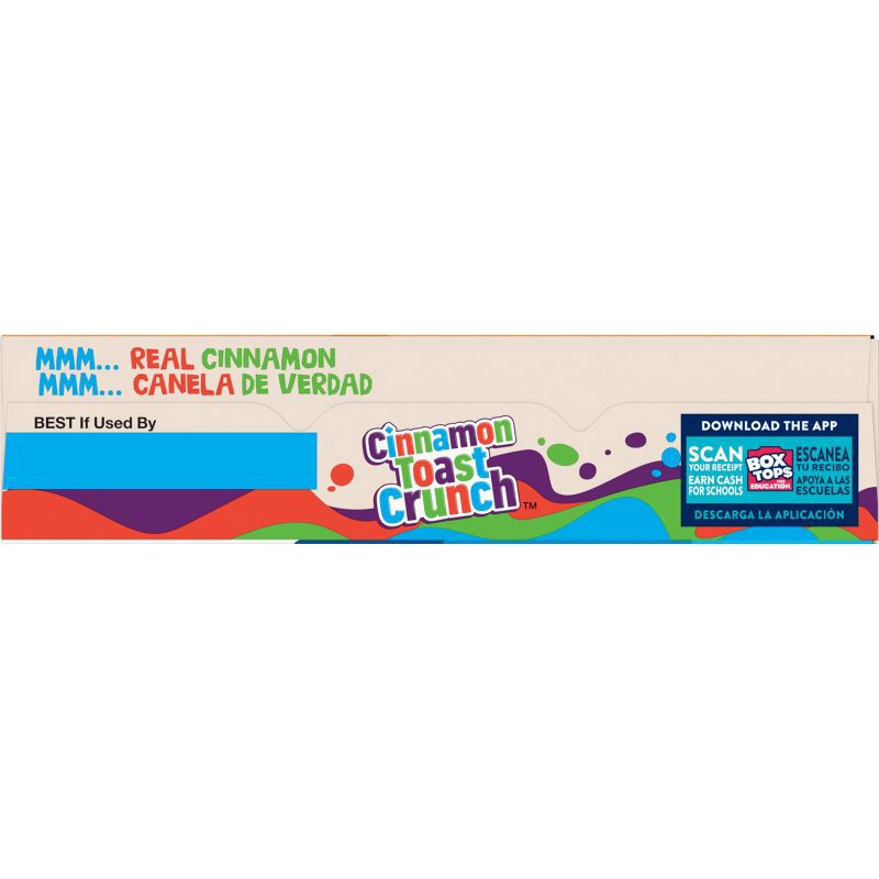 slide 7 of 8, Cinnamon Toast Crunch Breakfast Cereal - 12oz - General Mills, 12 oz