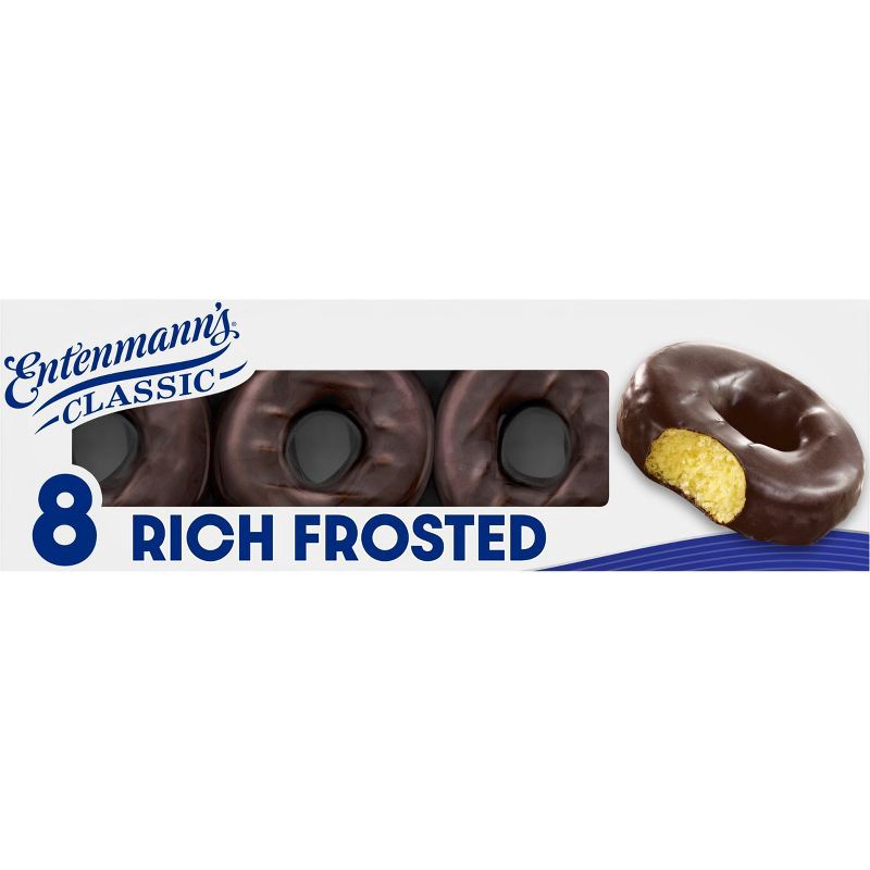 slide 1 of 11, Entenmann's Rich Frosted Donuts - 16.5oz, 16.5 oz
