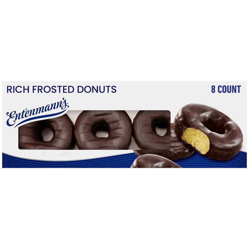 slide 1 of 12, Entenmann's Rich Frosted Donuts - 16.5oz, 16.5 oz