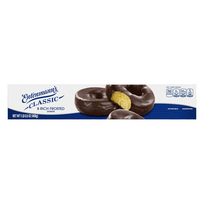 slide 11 of 12, Entenmann's Rich Frosted Donuts - 16.5oz, 16.5 oz