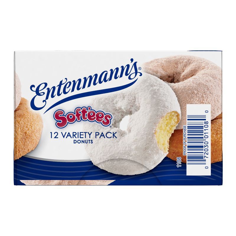 slide 9 of 14, Entenmann's Softee Variety Donuts - 18.5oz, 18.5 oz