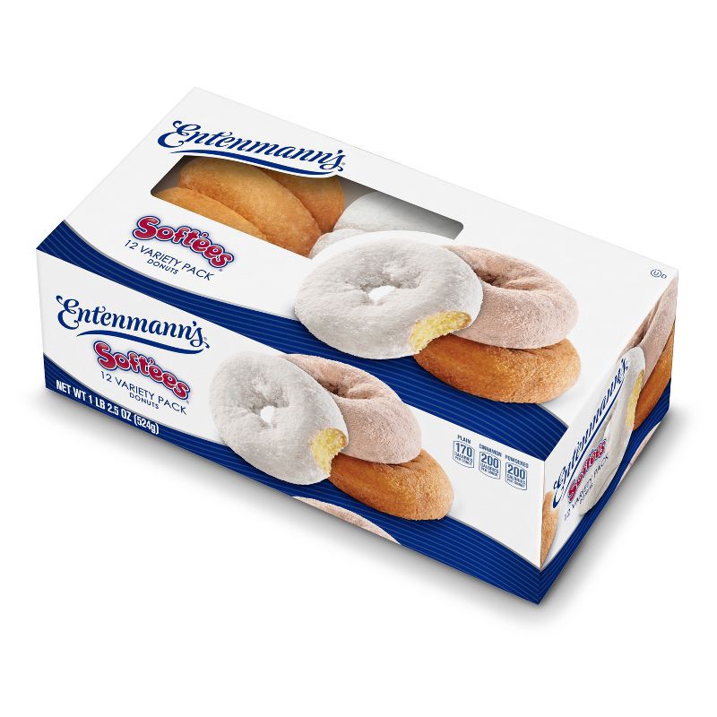 slide 11 of 14, Entenmann's Softee Variety Donuts - 18.5oz, 18.5 oz