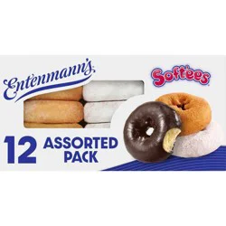 Entenmann's® Soft'ees Family Pack Assorted with Frosted Donuts - 12ct