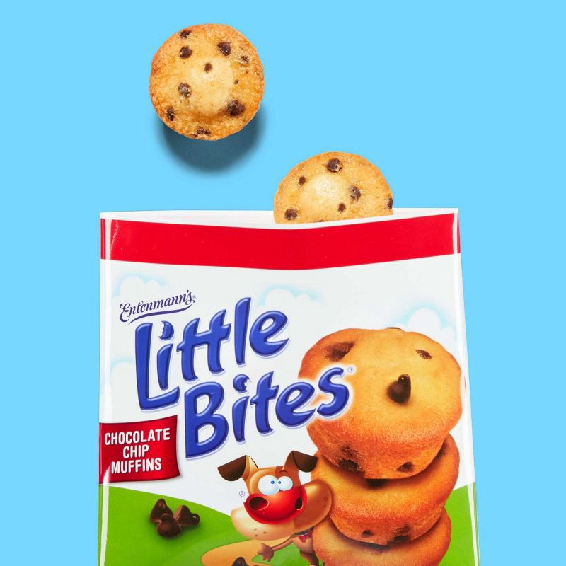 slide 3 of 12, Entenmann's Little Bites Chocolate Chip Muffins - 8.25oz, 8.25 oz