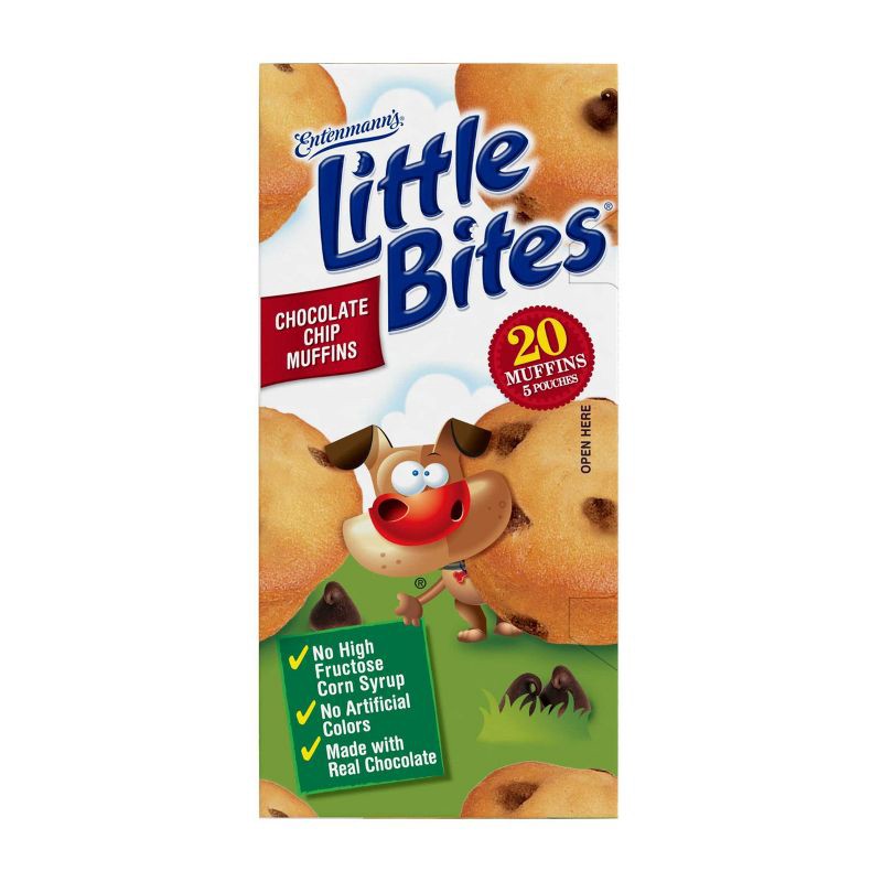 slide 12 of 13, Entenmann's Little Bites Chocolate Chip Muffins - 8.25oz/5ct, 8.25 oz, 5 ct