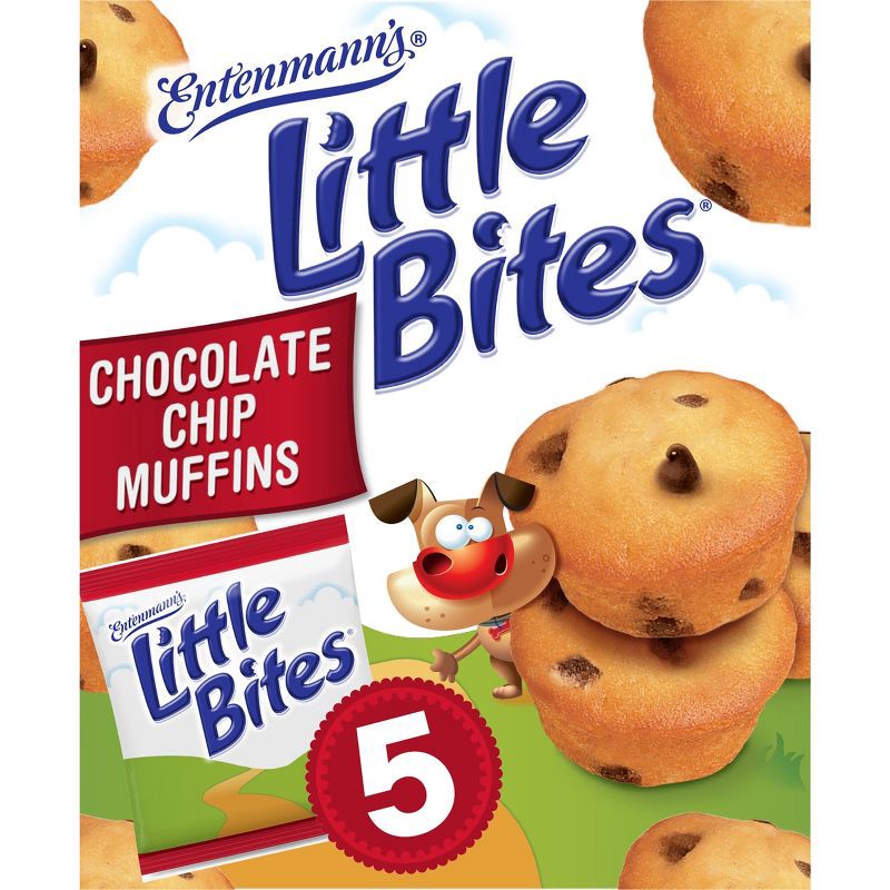 slide 13 of 13, Entenmann's Little Bites Chocolate Chip Muffins - 8.25oz/5ct, 8.25 oz, 5 ct