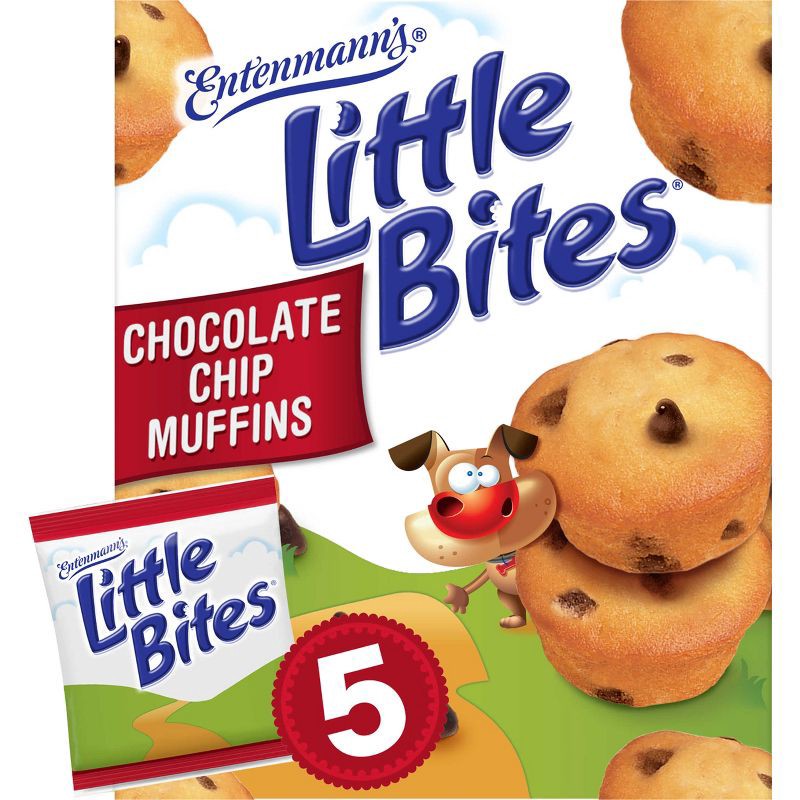 slide 1 of 12, Entenmann's Little Bites Chocolate Chip Muffins - 8.25oz, 8.25 oz