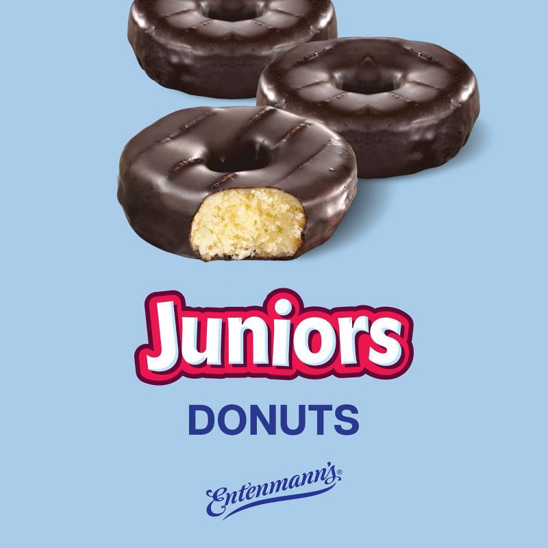 slide 2 of 9, Entenmann's Frosted Mini Chocolate Donuts - 14oz, 14 oz