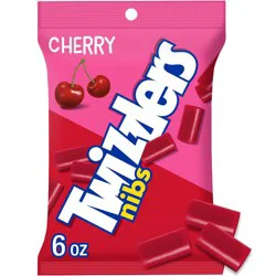 Twizzlers Nibs Cherry Licorice Candy - 6oz