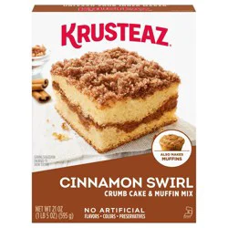 Krusteaz Cinnamon Crumb Cake & Muffin Mix -21oz