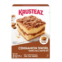 Krusteaz Cinnamon Crumb Cake & Muffin Mix -21oz