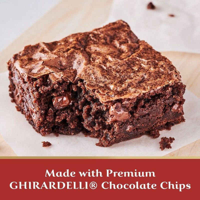 slide 4 of 7, Ghirardelli Double Chocolate Brownie Mix - 18oz, 18 oz