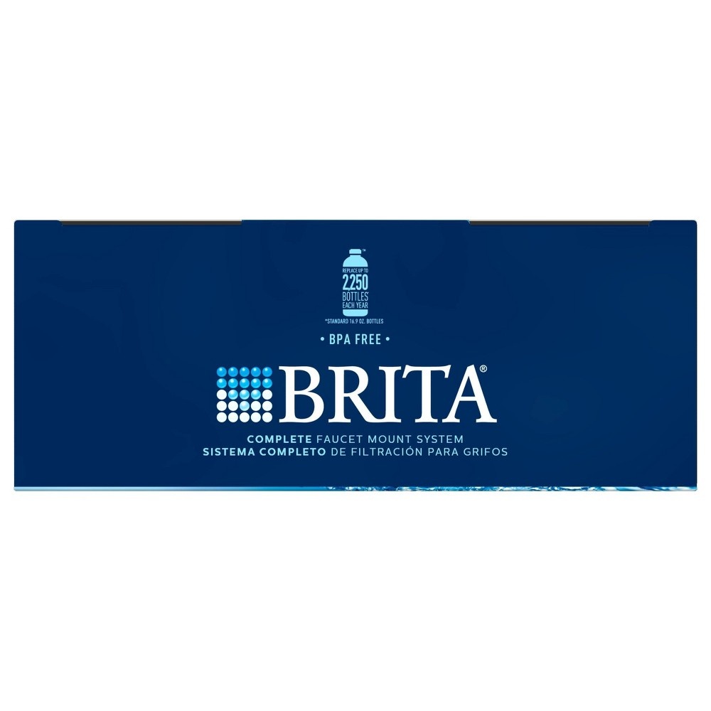 slide 3 of 8, Brita On Tap Faucet Water Filter System - White, 1 ct