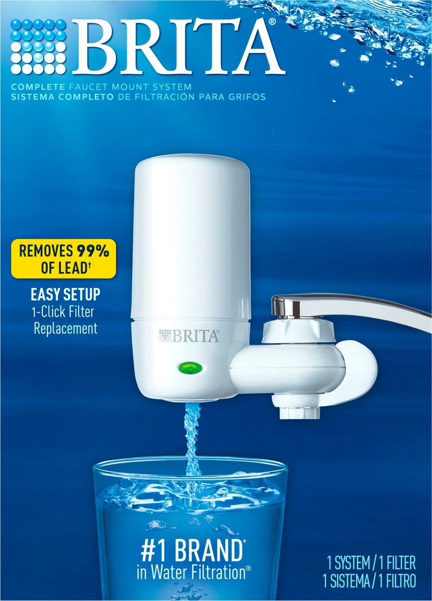 slide 1 of 9, Brita Complete Faucet Mount System 1 ea, 1 ct