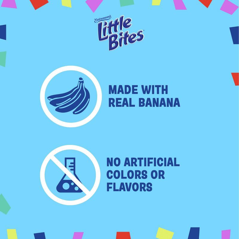 slide 3 of 9, Entenmann's Little Bites Banana Muffins - 8.25oz/5ct, 8.25 oz, 5 ct