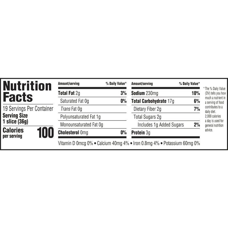 slide 4 of 7, Brownberry Natural Wheat Bread - 24oz, 24 oz