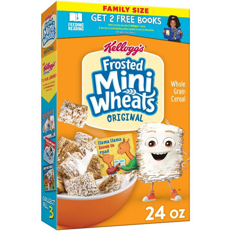 slide 12 of 12, Original Frosted Mini-Wheats Breakfast Cereal - 24oz - Kellogg's, 24 oz