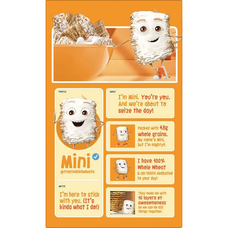 slide 7 of 12, Kellogg's Frosted Mini-Wheats Breakfast Cereal - 24oz, 24 oz
