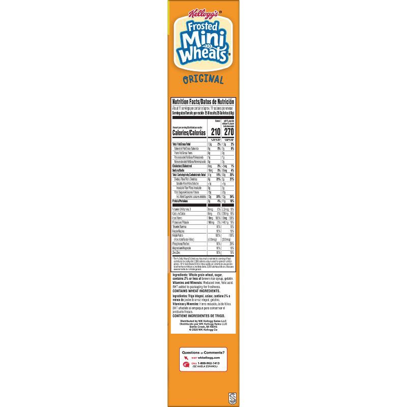 slide 9 of 12, Kellogg's Frosted Mini-Wheats Breakfast Cereal - 24oz, 24 oz