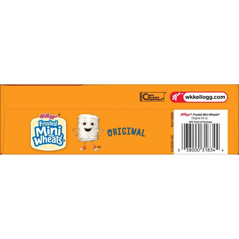slide 11 of 12, Kellogg's Frosted Mini-Wheats Breakfast Cereal - 24oz, 24 oz