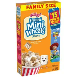 Kellogg's Frosted Mini-Wheats Breakfast Cereal - 24oz
