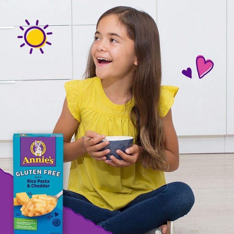 slide 8 of 9, Annie's Gluten Free Rice Pasta & Cheddar Mac and Cheese - 6oz, 6 oz