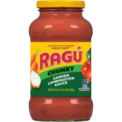 Ragu Chunky Garden Combination Pasta Sauce - 24oz