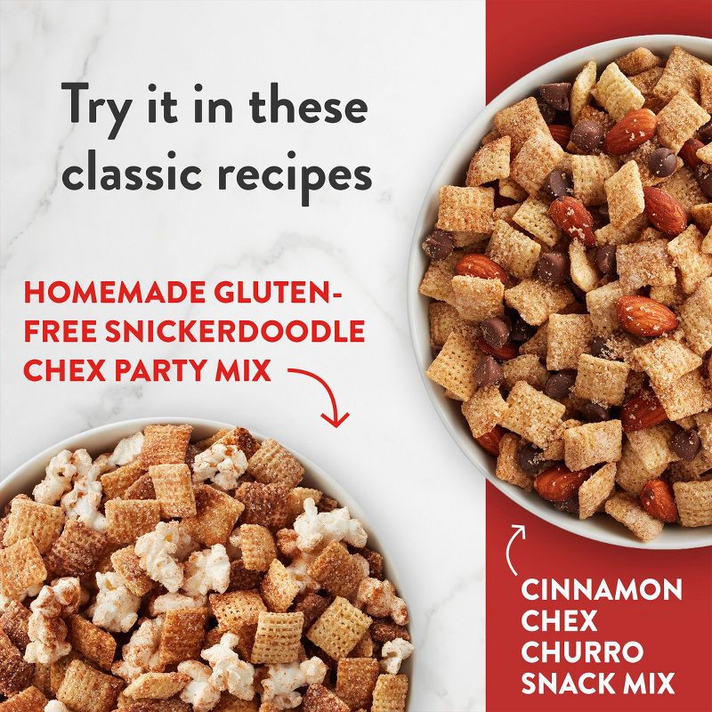 slide 6 of 8, Chex Gluten Free Cinnamon Breakfast Cereal - 12oz, 12 oz