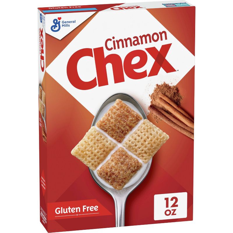 slide 1 of 8, Cinnamon Chex Gluten Free Breakfast Cereal - 12oz - General Mills, 12 oz