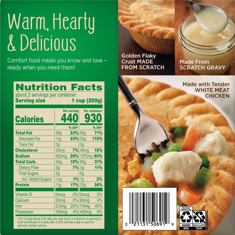 slide 5 of 6, Marie Callender's Frozen Chicken Pot Pie - 15oz, 15 oz