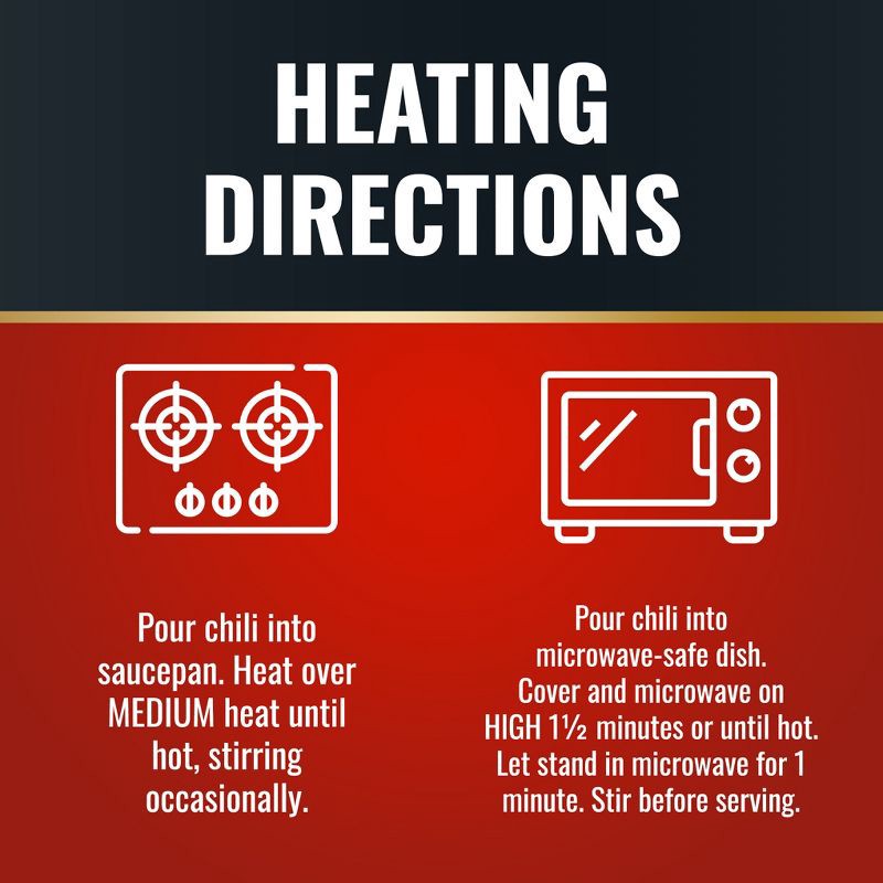 slide 4 of 4, Dennison's Original Chili con Carne with Beans - 15oz, 15 oz